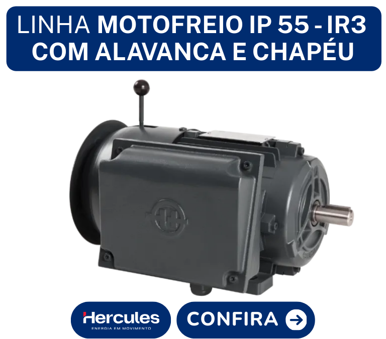 Linha Motofreio IP 55 - IR3 com Alavanca e Chapéu
