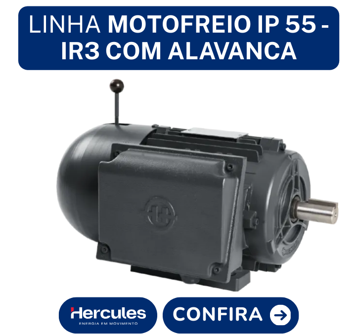 Linha Motofreio IP 55 - IR3 com Alavanca
