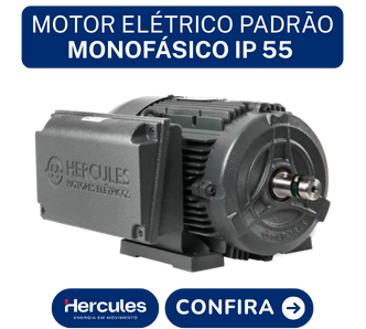 Motor Elétrico Padrão Monofásico IP 55
