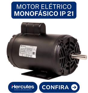 Motor Elétrico Monofásico IP 21