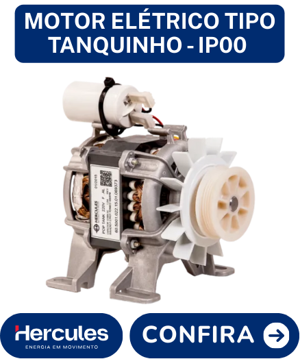 Motor Elétrico Tipo Tanquinho - IP00