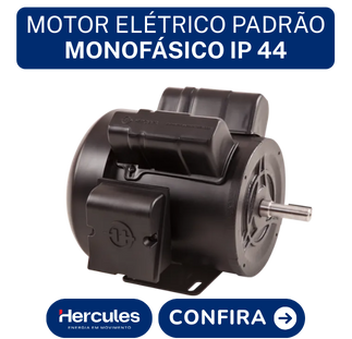 Motor Elétrico Padrão Monofásico IP 44